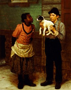 Il nuovo cucciolo da John George Brown