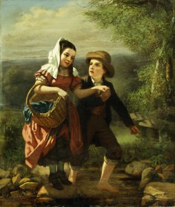 Il picnic, 1861 da John George Brown