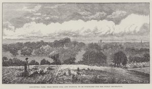 Brockwell Park, vicino a Herne Hill e Dulwich, da acquistare per la Ricreazione Pubblica da John Gilbert