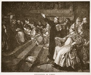 Convocazione del clero, illustrazione da 