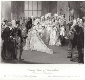 Salotto della Regina Vittoria da John Gilbert