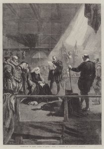 Esecuzione di Maria Regina di Scozia da John Gilbert