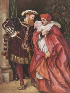 Enrico VIII e il cardinale Wolsey