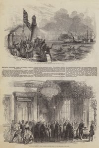 Visita di Sua Altezza Reale il Principe Alberto a Liverpool da John Gilbert