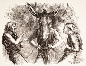 Illustrazione per Sogno di una notte di mezza estate, da 