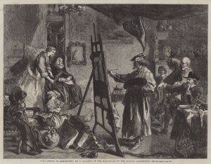 Lo Studio di Rembrandt da John Gilbert