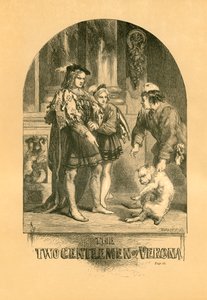 I due gentiluomini di Verona da John Gilbert