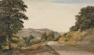 Una strada dello Yorkshire da John Glover