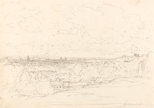 Vista distante di Greenwich da John Glover
