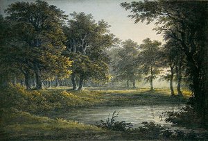 Sera (acquerello su carta) da John Glover