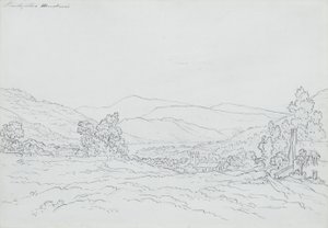 Montagna di Llantysilio, Galles da John Glover
