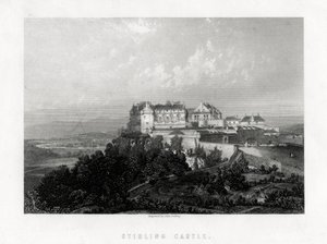 Castello di Stirling, Scozia, 1883