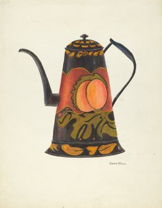 Caffettiera in latta da John Hall