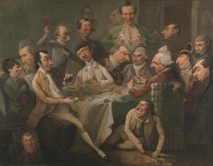 Un gruppo caricaturale