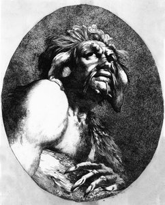 Calibano, da La Tempesta, 1776