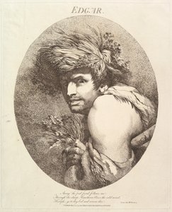 Edgar Dodici Personaggi da Shakespeare da John Hamilton Mortimer