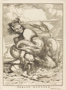 Mostro infuriato da John Hamilton Mortimer