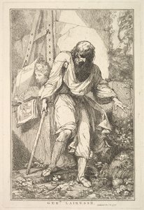 Gerard Lairesse da Quindici incisioni dedicate a Sir Joshua Reynolds, 8 dicembre 1778 da John Hamilton Mortimer
