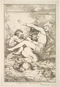 Mostro geloso da Quindici incisioni dedicate a Sir Joshua Reynolds, 8 dicembre 1778