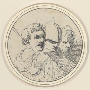 Tre Teste Orientali da John Hamilton Mortimer