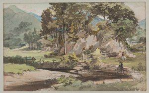 Un giardino a Brathay, 1812