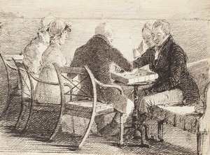 Backgammon, 1808 da John Harden