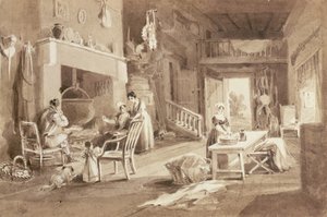 Cucina a Brathay Hall da John Harden