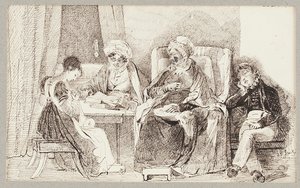 Malato e riposante, 1824