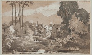Vista a Est verso Ambleside, 1812 da John Harden
