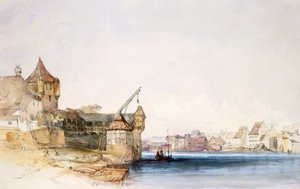 Veduta di Basilea, 1842