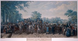 Clapham Common, Wandsworth, Londra, 1862 da John Harris