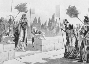 Cleopatra visita Erode, c. 33 a.C.