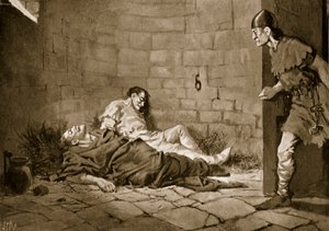 Imprigionamento e morte dei duchi Erik e Valdemar, 1318 da John Harris Valda