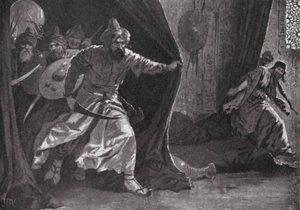 Rivolta della guardia reale a Damasco da John Harris Valda