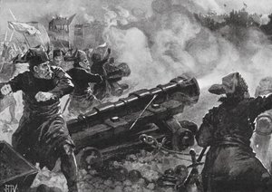 Assedio di Costantinopoli da parte dei Turchi da John Harris Valda