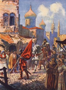 Il ritorno di Ivan il Terribile a Mosca dopo la conquista di Kazan da John Harris Valda