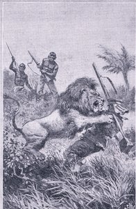 La fine di Livingstone, Newnes Pictorial Knowledge pubblicato da Newnes, c.1950 da John Harris Valda