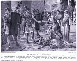 La resa di Fregellae
