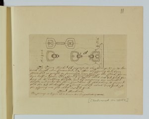 Disegni per il manoscritto da John Harrison