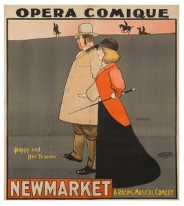 Opera comica. Poppy e il suo addestratore / J. Hassall / Poster, 1896