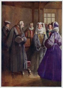 Il riformatore presbiteriano John Knox incontra Maria, Regina di Scozia