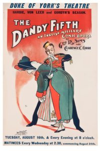 "The Dandy Fifth" / J. Hassall / Poster, 1898