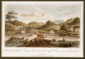 Grand Junction Canal, Braunston, Northamptonshire, 1819 da John Hassell