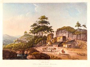 Fornaci di calce. Una vista a Clifton vicino a Bristol, Gloucestershire da John Hassell