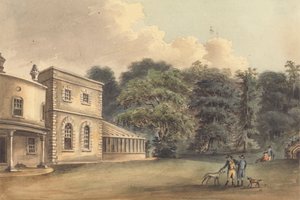 Pit-Palace, Epsom, la residenza di Thomas Jeudwine, Esq. da John Hassell