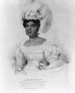 Tamehamalu, Sua Maestà la Regina delle Isole Sandwich, 1824