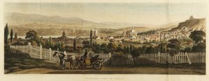 Vista panoramica di Tiflis, 1827