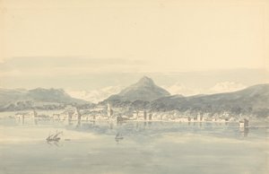 Una città sul lago di Ginevra