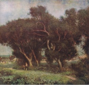 Un sentiero lungo il ruscello, Bibbys Annual, 1916-1917 da John Henderson