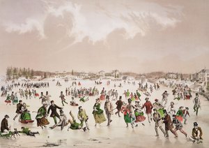 Jamaica Pond, West Roxbury, Mass., c.1859 da John Henry Bufford